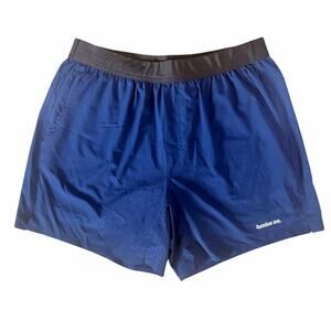 BAMBOO Men’s Athletic Shorts — Navy Blue